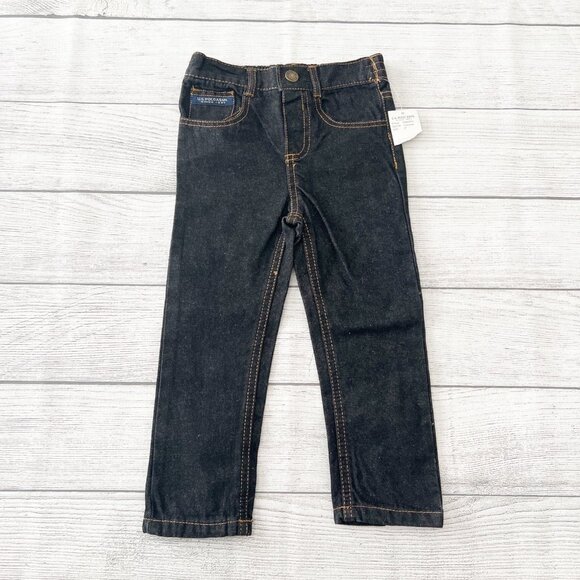 U.S. Polo Assn. Other - U.S. Polo Assn. Toddler Boy Dark Wash Jeans Straight Leg Denim Pants NWT 3T